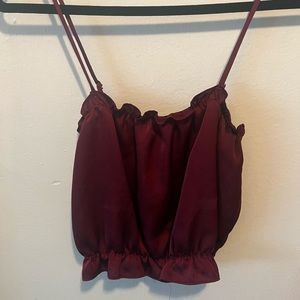 Free people cute cropped shirt